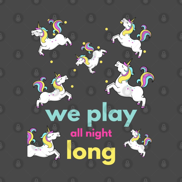 We play all night long - Norris Nuts by Printorzo