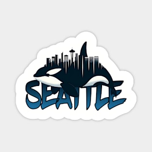 Seattle Orca Magnet