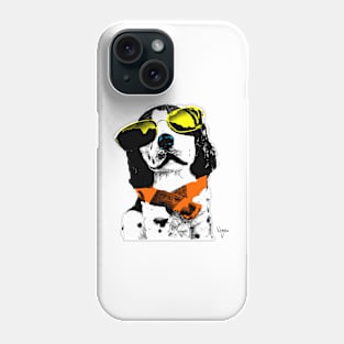 POP ART COOL STAR DOG Phone Case