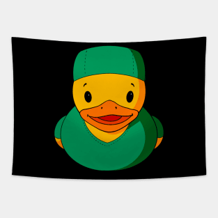 Surgeon Rubber Duck Tapestry