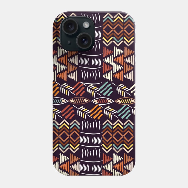 African Print Phone Case by Kikapu creations