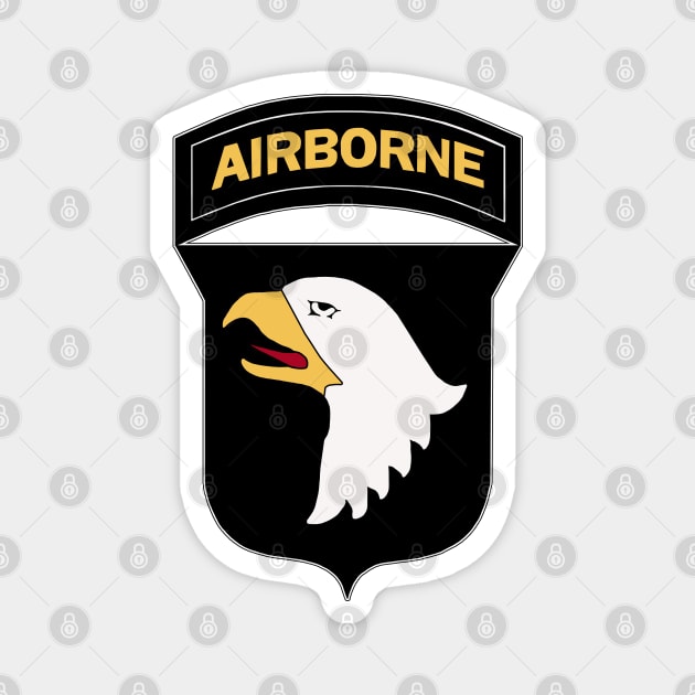 101st Airborne Division Insignia Magnet by Trent Tides