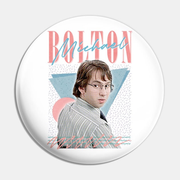 Michael Bolton / Office Space Aesthetic 90s Design Pin by DankFutura