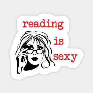 Reading Is Sexy Book Lover Nerd Bookish Humor Magnet