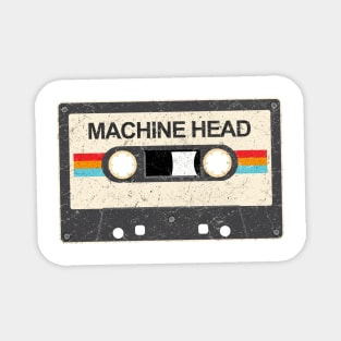 kurniamarga vintage cassette tape Machine Head Magnet