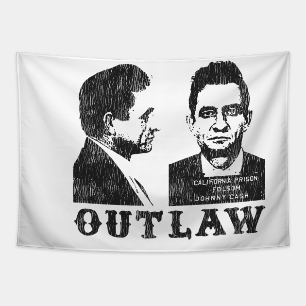 Outlaw Vintage Tapestry by majgad