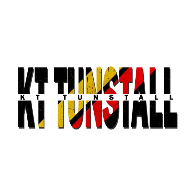 vintage typo KT Tunstall by NamaMarket01