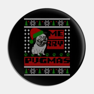 Pug Lover - Ugly Christmas Sweater Pin