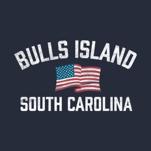 Bulls Island South Carolina SC USA Flag Patriotic T-Shirt