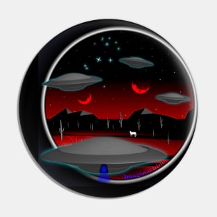 Visitors from across the Galactic Void! Pin