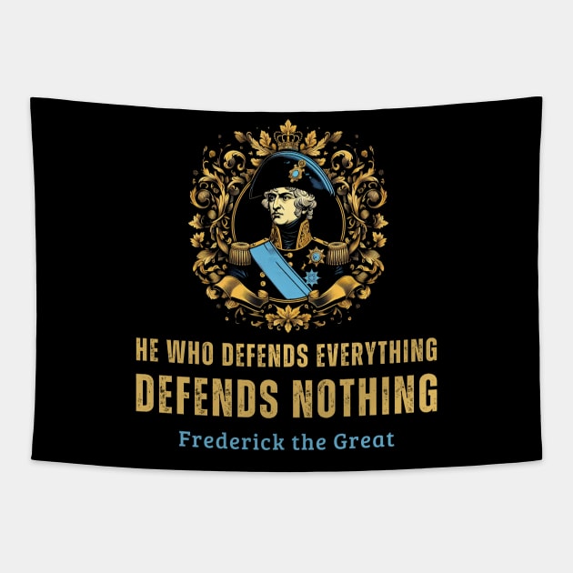 Mastering Defense: Frederick's Proverbial Wisdom Tapestry by BattlegroundGuide.com