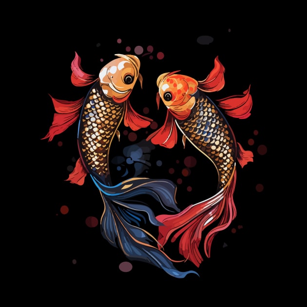 Arowana Couple Valentine by JH Mart