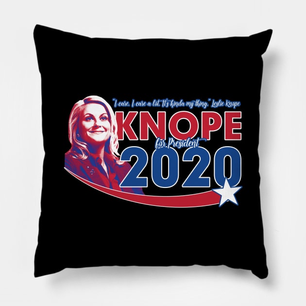 Knope 2020 Pillow by ZZDeZignZ