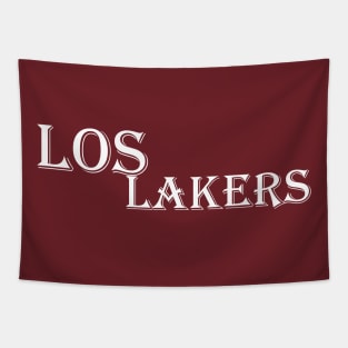 los lakers simple Tapestry