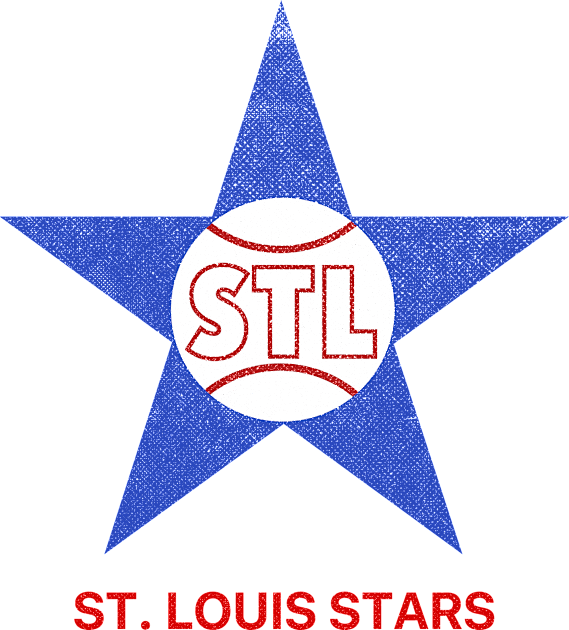 Early Black Baseball St Louis Stars Kids T-Shirt by LocalZonly