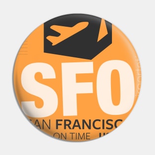 San Francisco IT style Pin