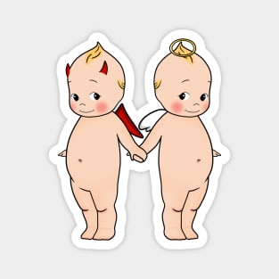 Angel & Devil Kewpies Magnet