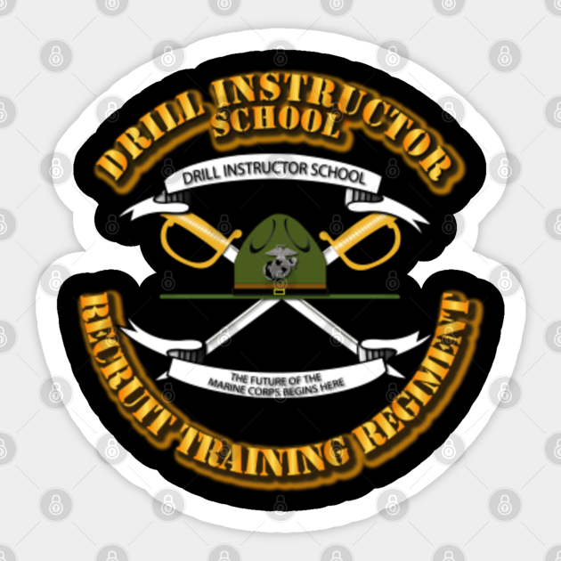 USMC - Drill Instructor School - Usmc Drill Instructor School - Sticker