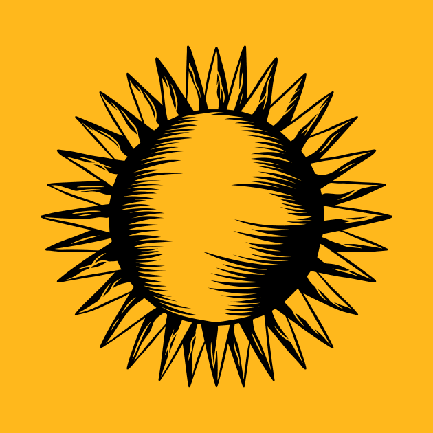 Engraved Sun Enchanced by growingartwork