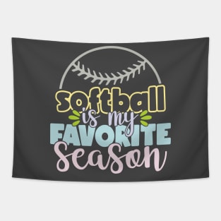 Softball Season Tapestry