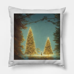 Glowing Christmas Pillow