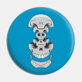 Skullbushka Pin