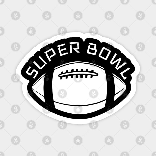 Super Bowl LV - American Football Championship Magnet by Abstract Designs