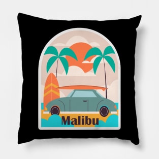 Malibu California Pillow