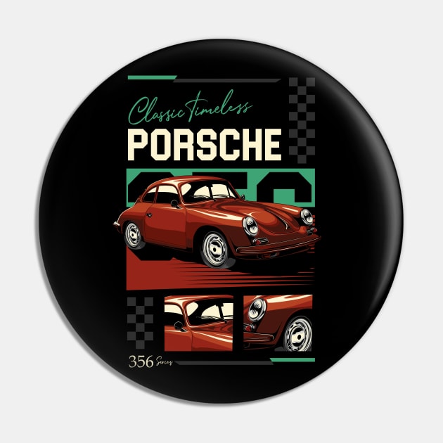 Retro Porsche 356 Pin by Harrisaputra