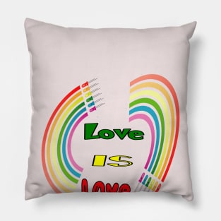 Amor es Amor Pillow