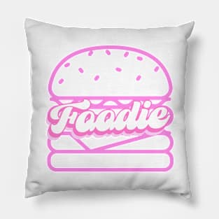 Foodie Hamburger Lover Barbie Pillow