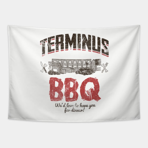 Terminus BBQ Tapestry by APSketches