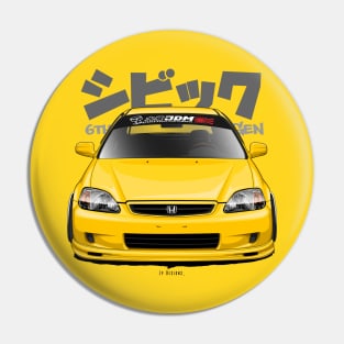 Civic Ek Pin