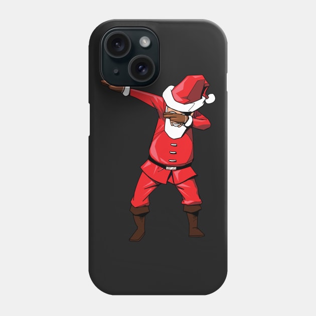 Dabbing Santa Claus - Funny Christmas Dab X-mas Gifts graphic Phone Case by theodoros20