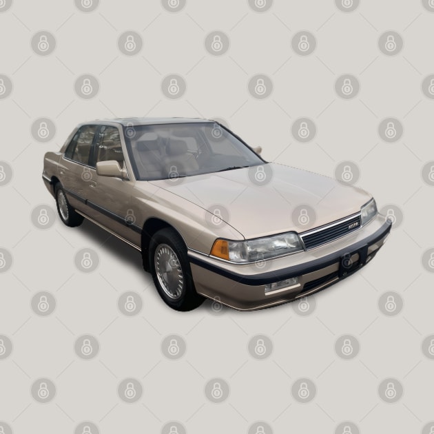 1990 Acura Legend L Bahama Gold Metallic Sticker 134 by Stickers Cars