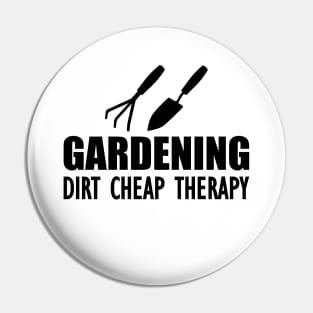 Gardening dirt cheap therapy Pin