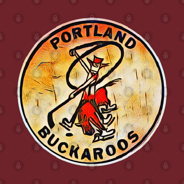 Portland Buckaroos Hockey by Kitta’s Shop