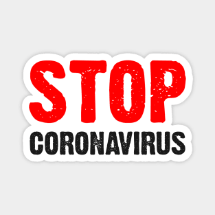 T-shirt Stop Coronavirus Magnet