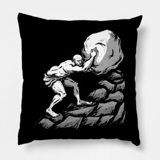 Sisyphean Struggle, Rolling with Difficulty Pillow