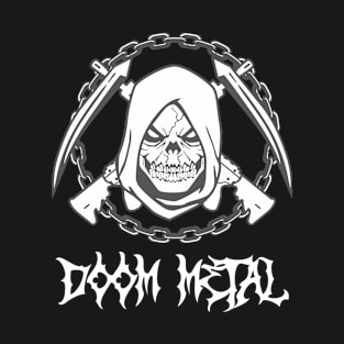 Doom Metal Skeleton T-Shirt