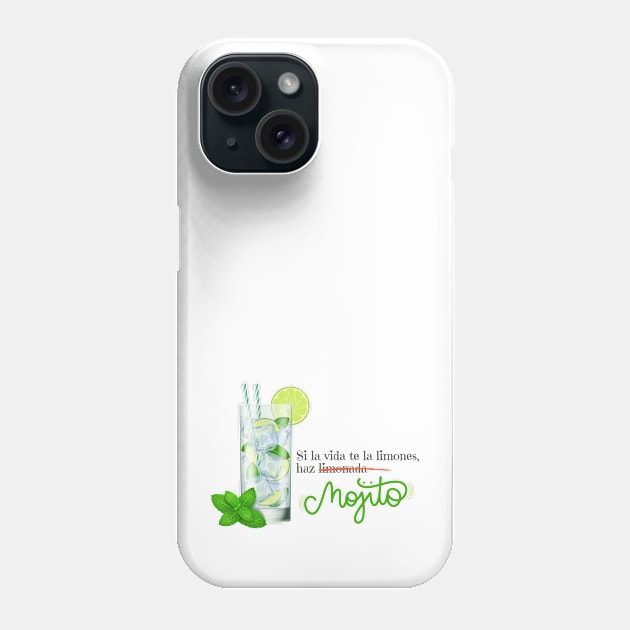 Si la vida te da limones, haz MOJITO Phone Case by FreeSoulLab