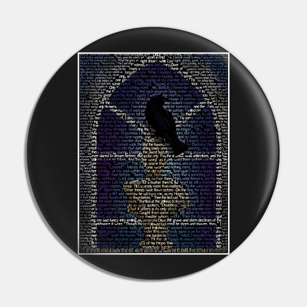 Nevermore Pin by Skahfee