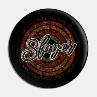 Slayer vintage design on top Pin