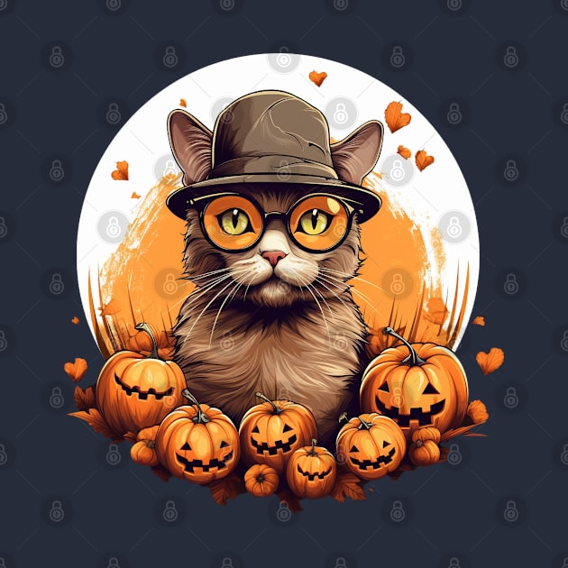 halloween cat by Aldrvnd