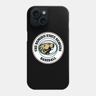 baseball demidji white background Phone Case