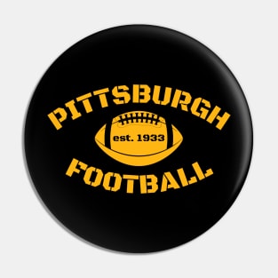 Pittsburgh Football est. 1933 Pin