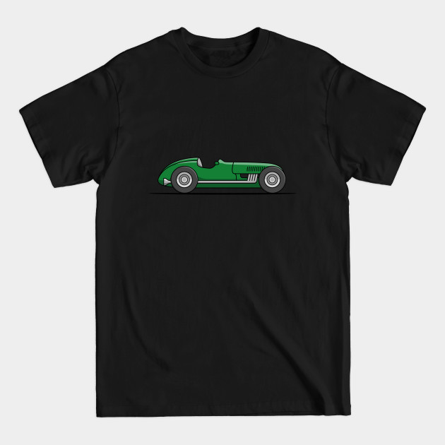 Disover Classic Racing Car - Green - Racing Car - T-Shirt