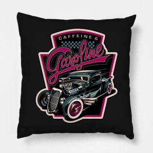 Vintage car caffeine and gasoline Pillow