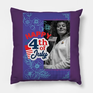 Happy 4th of July - Independence Day Pillow