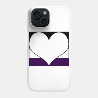 Ace Pride Heart Block Phone Case